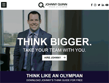 Tablet Screenshot of johnnyquinnusa.com